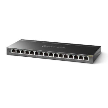 TP-Link TL-SG116E Unmanaged L2 Gigabit Ethernet (10/100/1000) Zwart (TL-SG116E) thumbnail