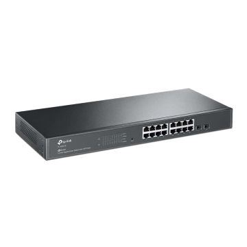 TP-Link TL-SG2218 netwerk-switch Managed L2/L2+ Gigabit Ethernet (10/100/1000) 1U Zwart (TL-SG2218) thumbnail