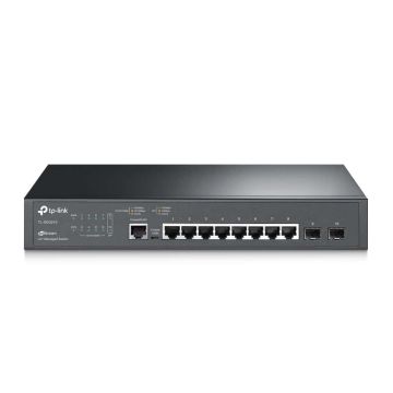 TP-Link TL-SG3210 netwerk-switch Managed L2/L3 Gigabit Ethernet (10/100/1000) 1U Zwart (TL-SG3210) thumbnail