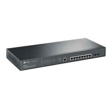 TP-Link TL-SG3210XHP-M2 netwerk-switch Managed L2/L3 2.5G Ethernet (100/1000/2500) Power over Ethernet (PoE) 1U Zwart (TL-SG3210XHP-M2) thumbnail