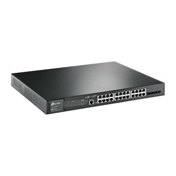 TP-Link TL-SG3428MP netwerk-switch Managed L2/L3 Gigabit Ethernet (10/100/1000) Power over Ethernet (PoE) 1U Zwart (TL-SG3428MP) thumbnail