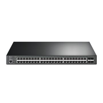 TP-Link TL-SG3452XP netwerk-switch Managed L2+ Gigabit Ethernet (10/100/1000) Power over Ethernet (PoE) 1U Zwart