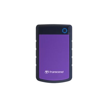 Transcend StoreJet 25H3 externe harde schijf 4000 GB Zwart, Paars (TS4TSJ25H3P) thumbnail