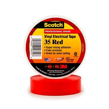 3M 35-RED-3/4 20,1 m PVC Rood
