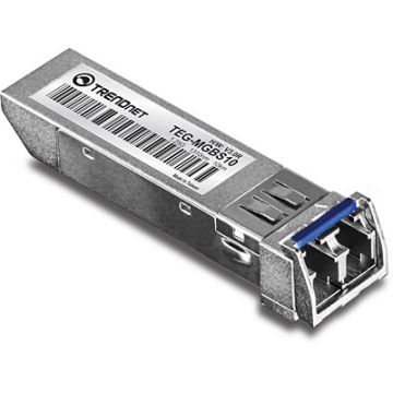 Trendnet SFP SM LC 10km 1310/1550 netwerk transceiver module Vezel-optiek 1000 Mbit/s (TEG-MGBS10D5) thumbnail