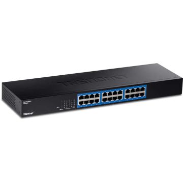 Trendnet TEG-S25 netwerk-switch Gigabit Ethernet (10/100/1000) Zwart (TEG-S25) thumbnail