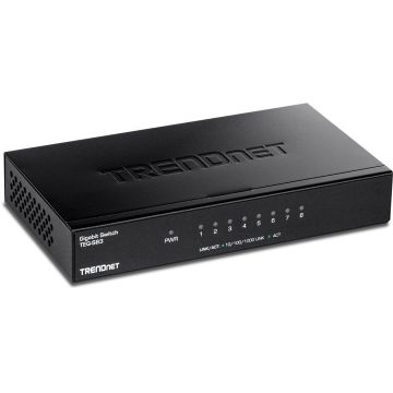 Trendnet TEG-S83 netwerk-switch Geen (TEG-S83) thumbnail