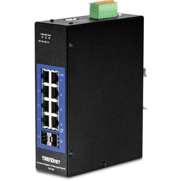 Trendnet TI-G102i Managed L2 Gigabit Ethernet (10/100/1000) Zwart