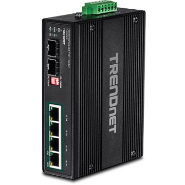 Trendnet TI-PG62B netwerk-switch Unmanaged L2 Gigabit Ethernet (10/100/1000) Power over Ethernet (PoE) Zwart (TI-PG62B) thumbnail