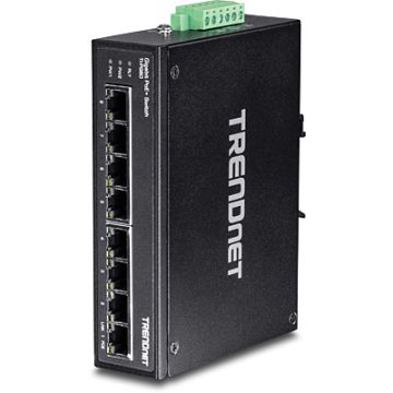 Trendnet TI-PG80 netwerk-switch Unmanaged L2 Gigabit Ethernet (10/100/1000) Power over Ethernet (PoE) Zwart (TI-PG80) thumbnail