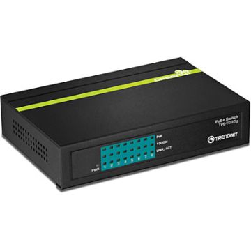 Trendnet TPE-TG80G netwerk-switch Unmanaged Power over Ethernet (PoE) Zwart (TPE-TG80G) thumbnail