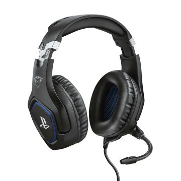 Trust GXT 488 Forze PS4 Gaming Headset - Officieel gelicentieerde PS4 headset – Opklapbare microfoon – 50 mm drivers – Zwart (23530) thumbnail