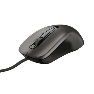Trust Carve Bekabelde Optische Muis - muis – bedrade USB‑muis – zwart (23733) thumbnail