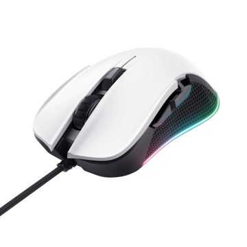 Trust GXT 922W YBAR muis Gamen Rechtshandig USB Type-A Optisch 7200 DPI (24485) thumbnail