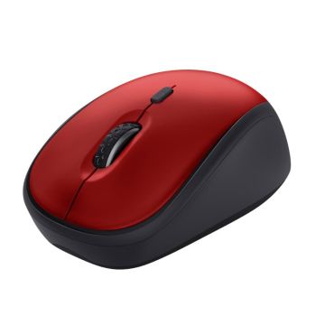 Trust Yvi+ Draadloze Muis - Compacte muis – Stille knoppen – 1600 DPI – Rood (24550) thumbnail