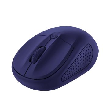 Trust Primo muis – draadloze muis – ambidextrous muis – RF draadloos – optische muis – Blauw (24796) thumbnail