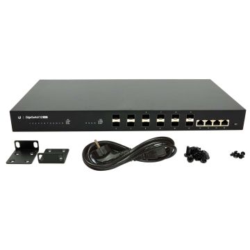Ubiquiti EdgeSwitch 12 Fiber  (12x SFP 4x 1000Mbps) (ES-12F) thumbnail