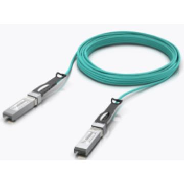 Ubiquiti UACC-AOC-SFP10-30M Glasvezel kabel SFP+ Aqua-kleur (UACC-AOC-SFP10-30M) thumbnail