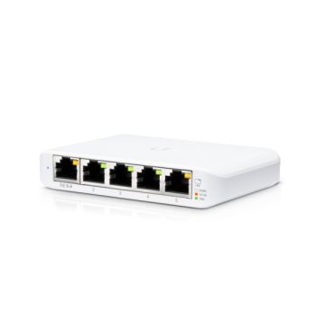 Ubiquiti UniFi USW Flex Mini Managed L2 Gigabit Ethernet (10/100/1000) Power over Ethernet (PoE) Wit (USW-FLEX-MINI) thumbnail