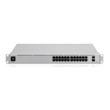 Ubiquiti UniFi USW-PRO-24 netwerk-switch Managed L2/L3 Gigabit Ethernet (10/100/1000) Zilver (USW-PRO-24) thumbnail