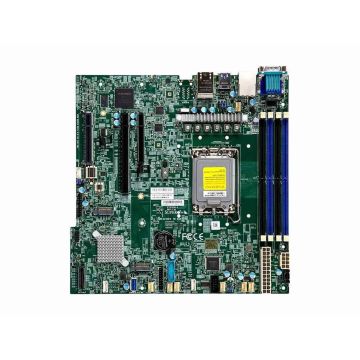 Super Micro SUPERMICRO X13SCH-F - Motherboard - micro ATX - Intel Xeon E-2400 - LGA1700-Sockel - C266 Chipsatz - USB 3,2 Gen 1 - (MBD-X13SCH-F-O) thumbnail