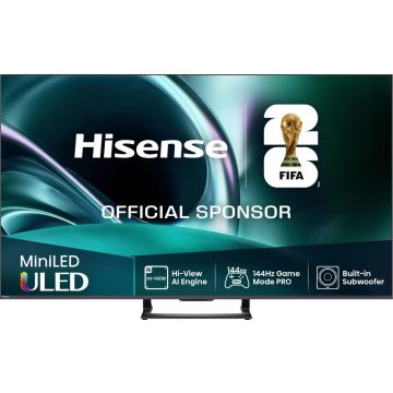 Hisense 75U7Q 190,5 cm (75") 4K Ultra HD Smart TV Wifi Zwart 450 cd/m² (20015823) thumbnail