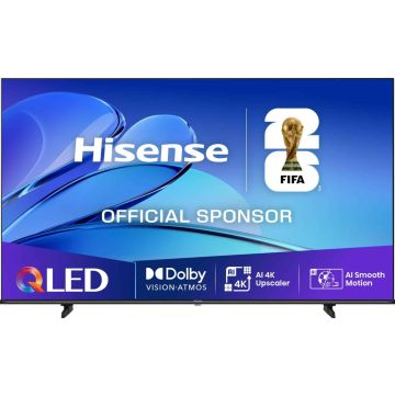 Hisense 43E77Q 109,2 cm (43") 4K Ultra HD Smart TV Wifi Zwart (20016387) thumbnail