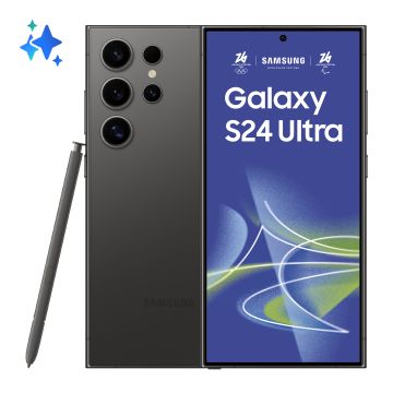 Samsung Galaxy S24 Ultra 17,3 cm (6.8") Dual SIM 5G USB Type-C 12 GB 256 GB 5000 mAh Zwart, Titanium (SM-S928BZKGEUE) thumbnail