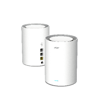 Acer Ovia T360, WiFi 7 Mesh Router, 2 pack, EU and UK plug. (FF.G38TA.003) thumbnail