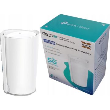 TP-Link Deco X3000-5G(1-pack) 5G AX3000 Mesh Wi-Fi 6 Router (Deco X3000-5G(1-pack)) (DECO X3000-5G(1-PACK)) thumbnail