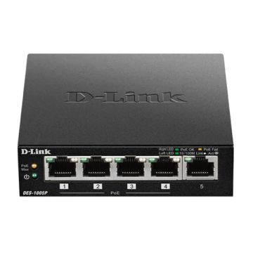 D-Link 5-Port 10-100 Mbps Fast Switch (DES-1005P) thumbnail