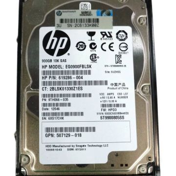 HP DRV HD 900GB 6G SAS 10K 2. (619286-004-RFB) thumbnail