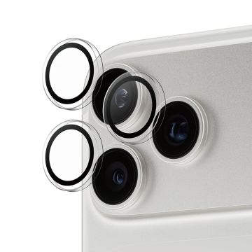 PanzerGlass ® Hoops® Camera Lens Protector Transparent iPhone 17 Pro | iPhone 17 Pro Max | iPhone 16 Pro | 16 Pro Max Doorzichtige schermbeschermer Apple 1 stuk(s) (PG38406) thumbnail