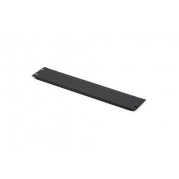 Digitus 2U rack blank panel for 19 Cabinet, Black (RAL 9005) (TN-19-M2U-BK) thumbnail