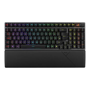 ASUS ROG Strix Scope II 96 RX Wireless toetsenbord Gamen USB + RF Wireless + Bluetooth Zwart (90MP03S0-BKDA20) thumbnail