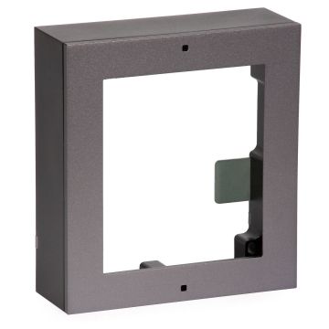 Hikvision DS-KD-ACW - Befestigungskit (Rahmen, Schrauben, Frontblende) - für Videogegensprechanlage - Flugzeug-Aluminium - Wandm (DS-KD-ACW1) thumbnail