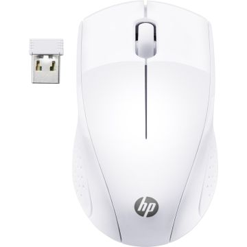 HP Wireless Mouse 220 Snow White (7KX12AA#ABB-R-W1) thumbnail