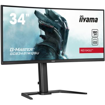 iiyama G-MASTER GCB3481WQSU-B1 computer monitor 86,4 cm (34") 3440 x 1440 Pixels UltraWide Quad HD LCD Zwart (GCB3481WQSU-B1) thumbnail