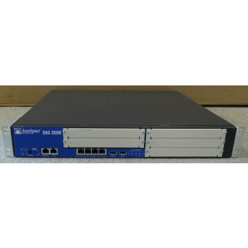 Juniper Secure Services Gateway SSG 350M - Sicherheitsgerät - 10Mb LAN, 100Mb LAN, GigE, HDLC, Frame Relay, PPP, MLPPP, FRF.15,  (SSG-350M-SH) thumbnail