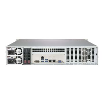 Super Micro Supermicro CSE-216BAC4-R1K23LPB Black 2U SC216B LP SAS3 NVMe Chassis w/ Redundant 1200W (CSE-216BAC4-R1K23LPB) thumbnail