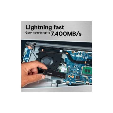 Micron Crucial CT1000T500SSD8 T500 SSD, 1 TB, M.2 2280, PCIe 4.0 NVMe, 7300/ 6800 MB/s, No HS (CT1000T500SSD8) thumbnail