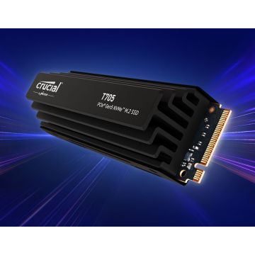 Micron Crucial CT1000T705SSD5 1TB M.2 NVMe SSD with TCG Opal Encryption 2.01 (CT1000T705SSD5) thumbnail