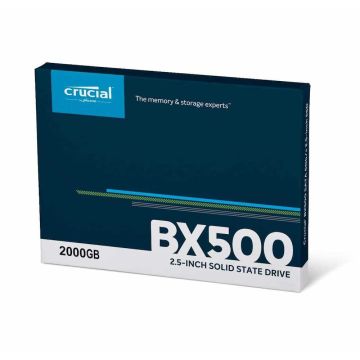 Micron Crucial BX500 2 TB 2.5 Serial ATA III 3D NAND (CT2000BX500SSD1T) thumbnail