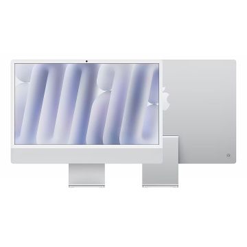 Apple 24-inch iMac with Retina 4.5K display, Nano-texture glass: Apple M4 chip with 10-core CPU and 10-core GPU, 256GB SSD, 16GB (MD3H4ZE/A) thumbnail