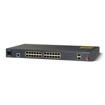 Cisco ME 3400 Switch - 24 10/100 + 2 SFP, DC Power (ME-3400-24TS-D) thumbnail