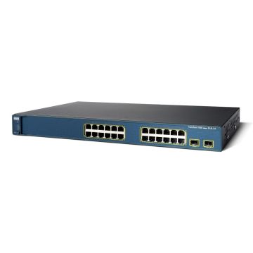 Cisco 3560 24 10/100 PoE + 2 SFP SMI (WS-C3560-24PS-S) thumbnail
