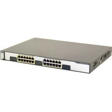 Cisco 3750 24 10/100/1000T Standard Multilayer (WS-C3750G-24T-S) thumbnail