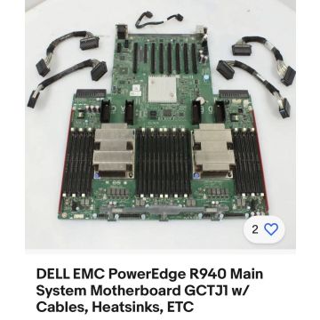 Dell SYSTEMBOARD R940 GCTJ1 (GCTJ1-RFB) thumbnail
