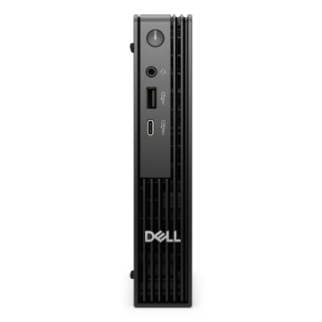 DELL Pro QCM1250 Intel® Core™ i5 i5-14500T 8 GB DDR5-SDRAM 256 GB SSD Windows 11 Pro Micro PC Mini PC Zwart (VK1Y4) thumbnail