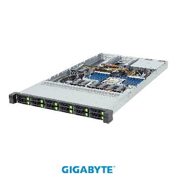 Gigabyte Barebone R163-ZG2-AAJ2 Rev. 3.x Rack Server 1U Single Sockel SP5 6NR163ZG2DR000ACJ2 (6NR163ZG2DR000ACJ2) (6NR163ZG2DR000ACJ2) thumbnail